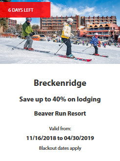 Breckenridge Ski Specials